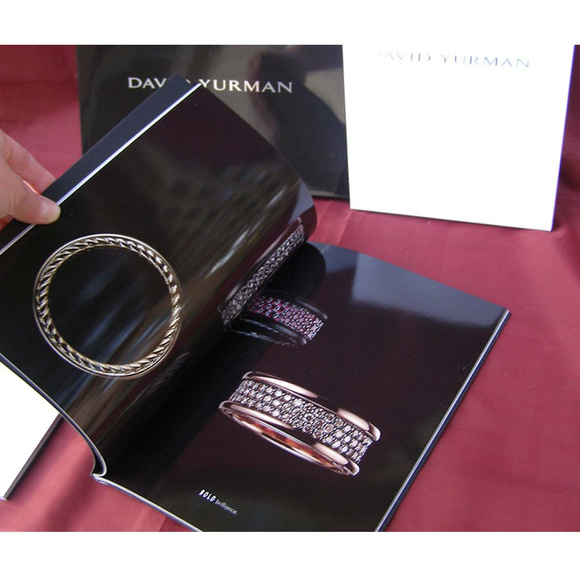 NEW (2) David Yurman 2015 Holiday Glossy Look Books SET OF 2 BOOKS - Picture 3 of 8